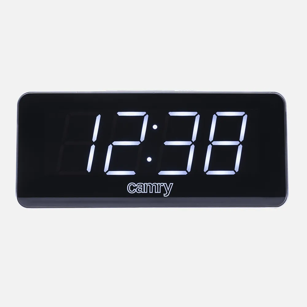 Radio Reloj Pll Am/fm Led 1'8 Brillo Ajustable 20  Memorias Funcion Repeticion Y Sueño