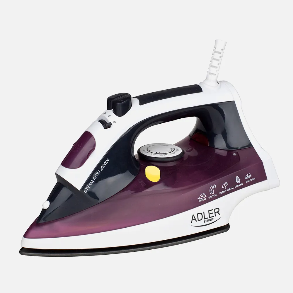 Plancha Suela Acero Inox. 3000w Planchado Y Vapor  Vertical Anti-calc Autolimpieza