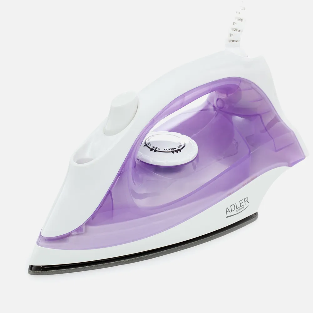 Plancha 1600w Suela Antiadherente Tanque 100ml  Ajuste Temperatura
