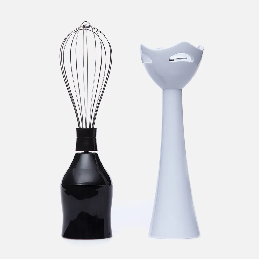 Batidora De Mano + Set 500w Cuch. Ac. Inox. 2 Vel.  Taza Picadora 500ml Taza Medidora 700ml