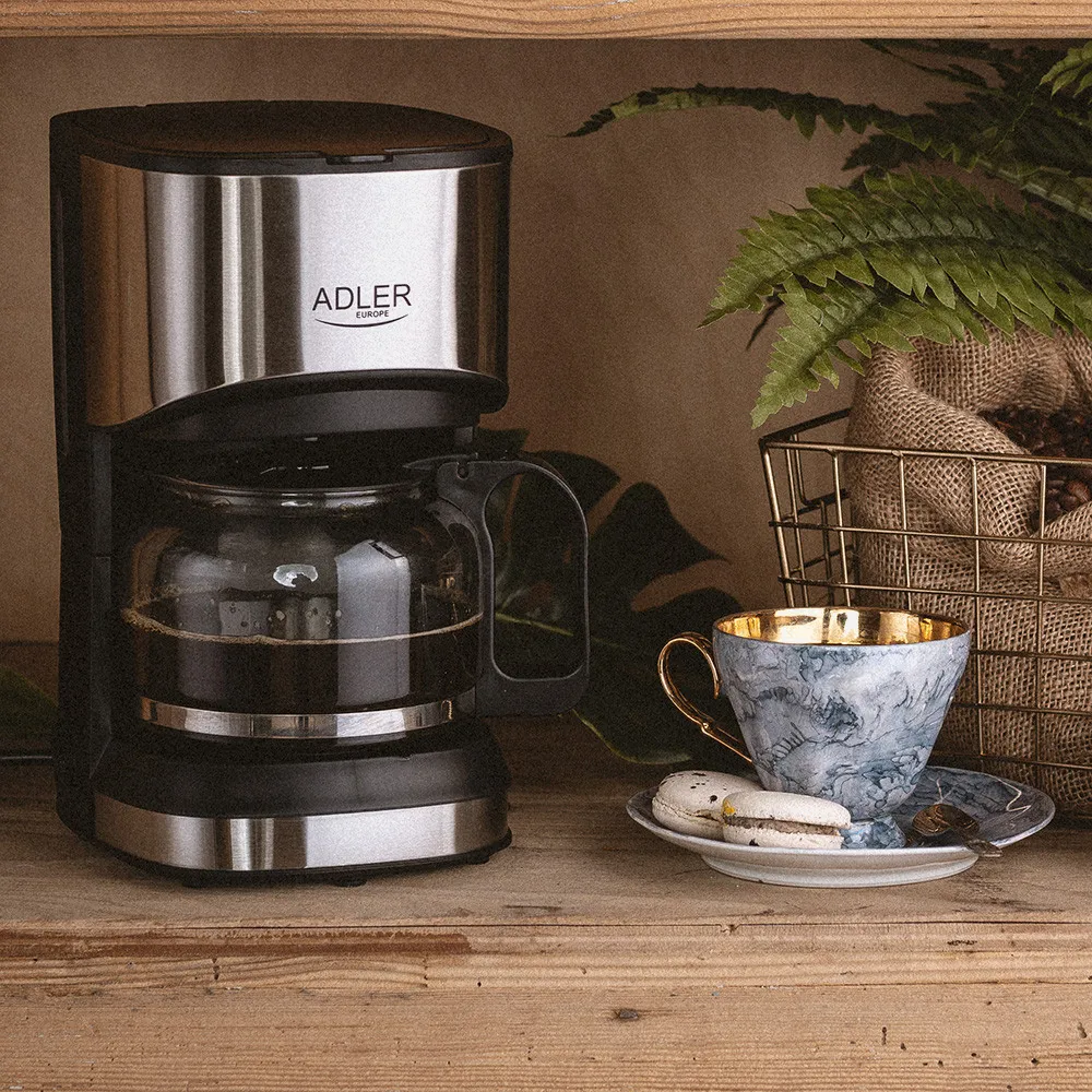 Cafetera De Goteo 550w Jarra 0'7l Filtro Extraible  Valvula Antigoteo Placa Antiadherente