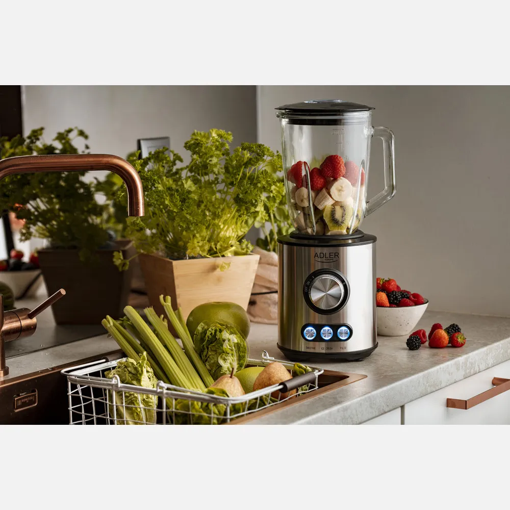 Batidora 1700w Cuchilla Ac. Inox. 6 Hojas 2 Vel. 3  Prog. Batido/tritur. Hielo/pulso No Bpa