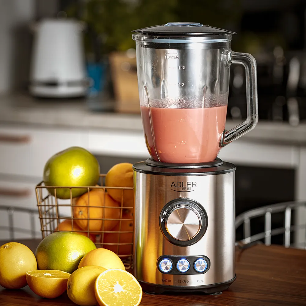 Batidora 1700w Cuchilla Ac. Inox. 6 Hojas 2 Vel. 3  Prog. Batido/tritur. Hielo/pulso No Bpa