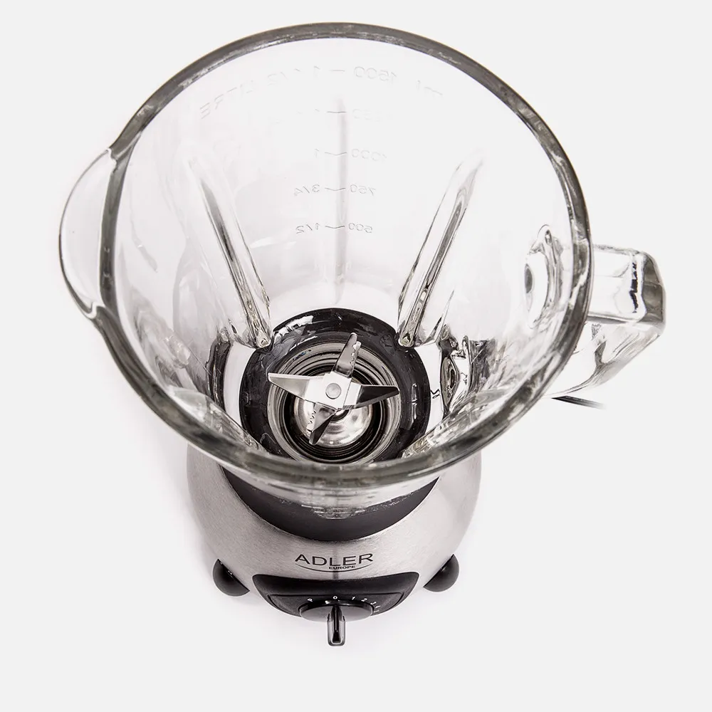 Batidora 800w Hoja Acero Inox. 5 Velocidades  Jarra 1500ml. Funcion Pulso