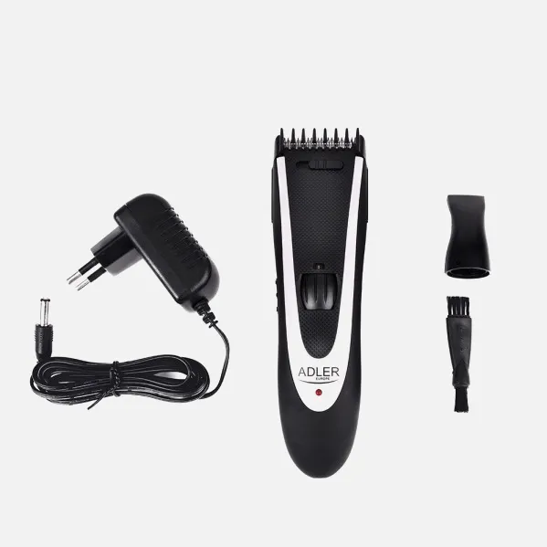 Clippers de Cabelo de Aço Inoxidável Um Sistema de Patentes Pentes Pentes de 3-15mm 24 Comprimentos Bateria e Rede