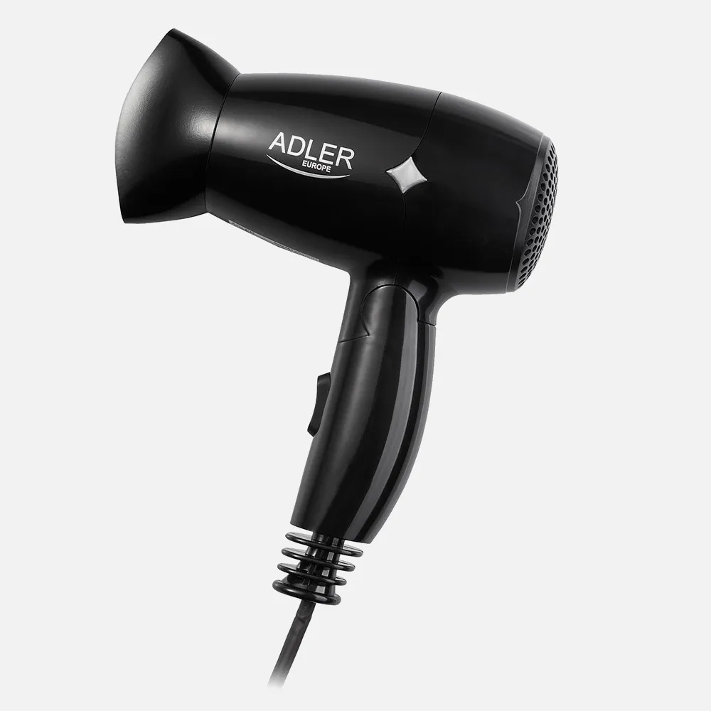 Secador 1400w 2 Niv. Velocidad Y 2 Niv. Calor  Asa Plegable Concentrador Moderno