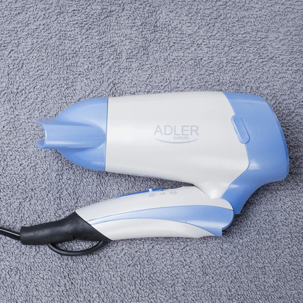 Secador 1200w 2 Velocidades/calor Asa Plegable  Lazo Para Colgar Concentrador De Aire