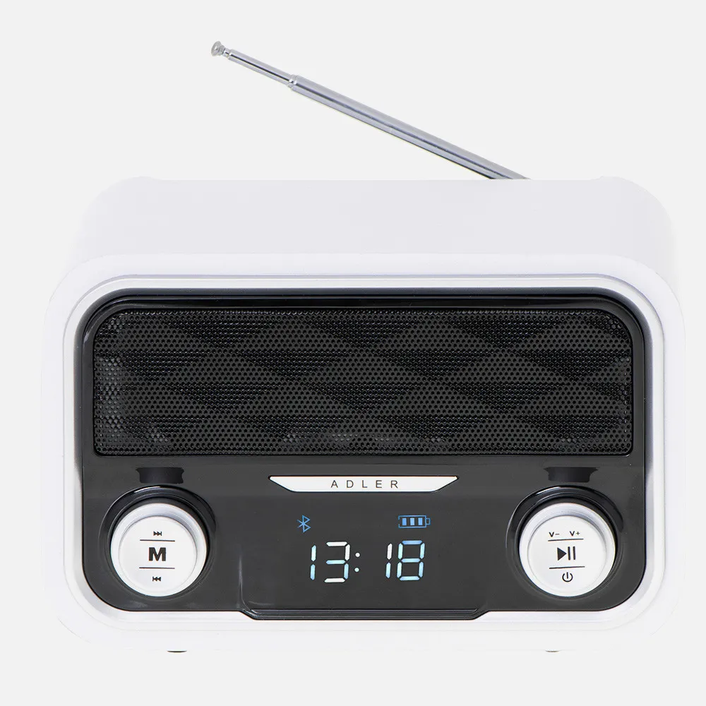 Radio Fm Bluetooh 4.0 Usb Mp3 Tarjeta Sd Aux  Carga Micro Usb 50 Mem. Bateria 1800mah