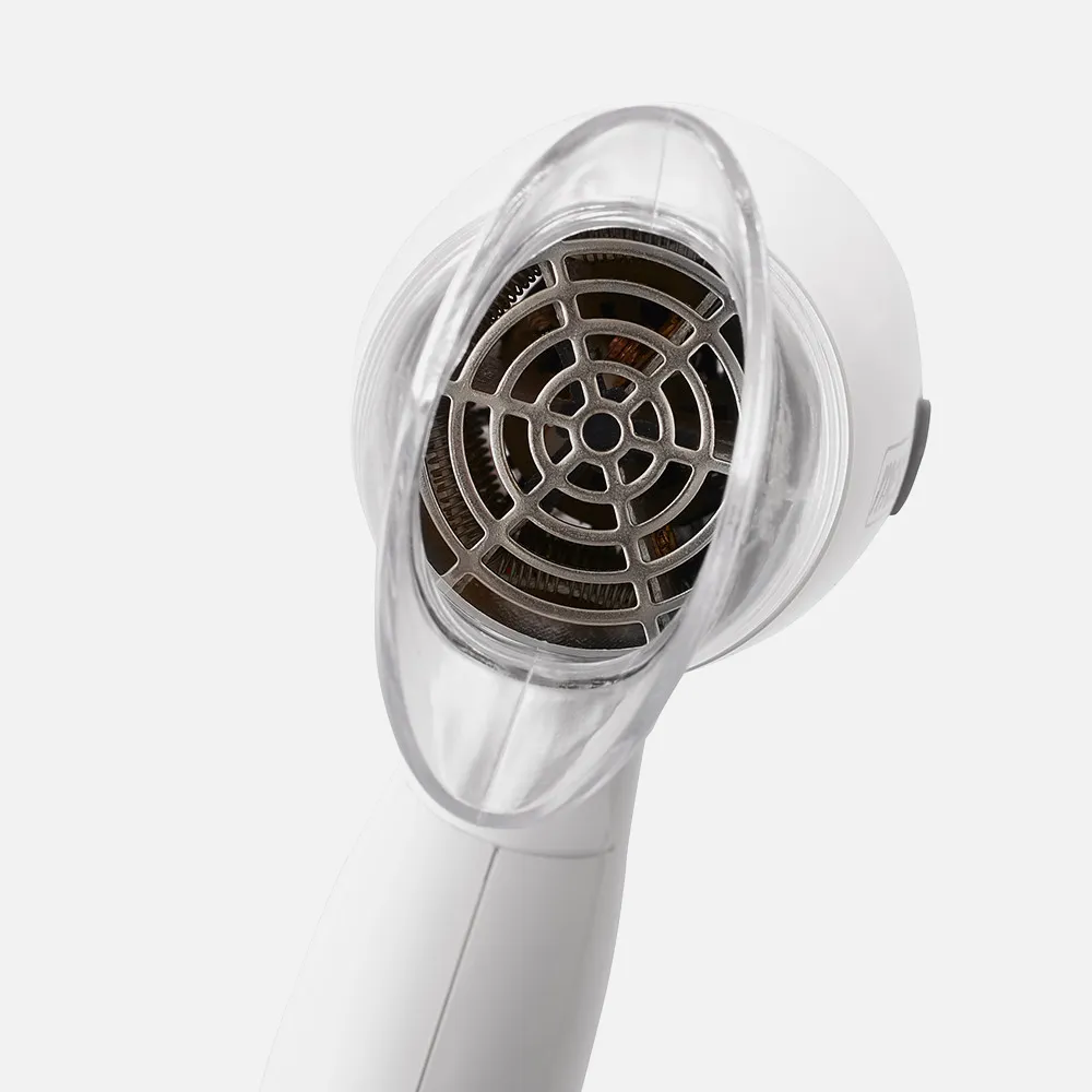 Secador 1200w 2 Vel. Aire 2 Niv. Temperatura  Diseño Moderno Asa Plegable Blanco