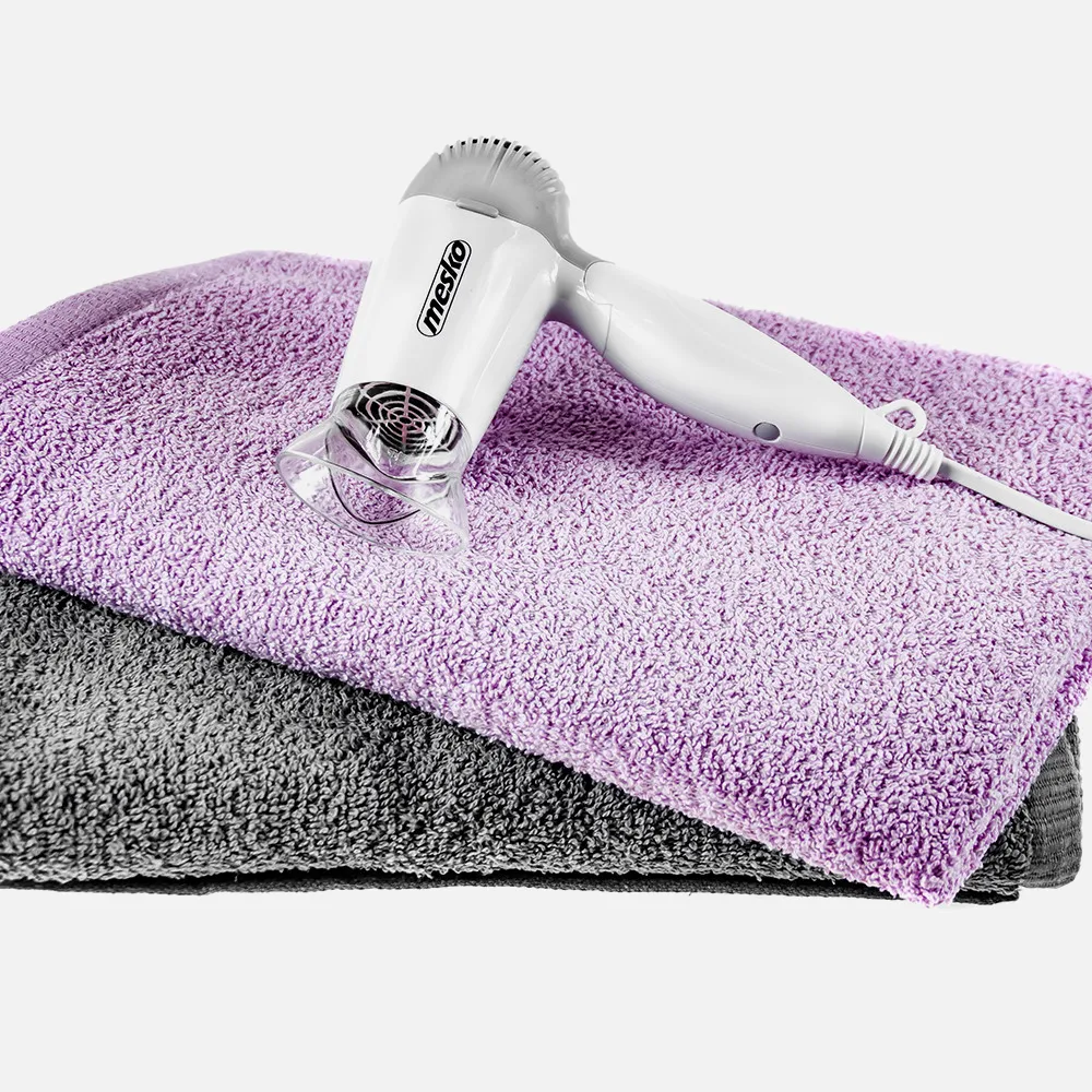 Secador 1200w 2 Vel. Aire 2 Niv. Temperatura  Diseño Moderno Asa Plegable Blanco