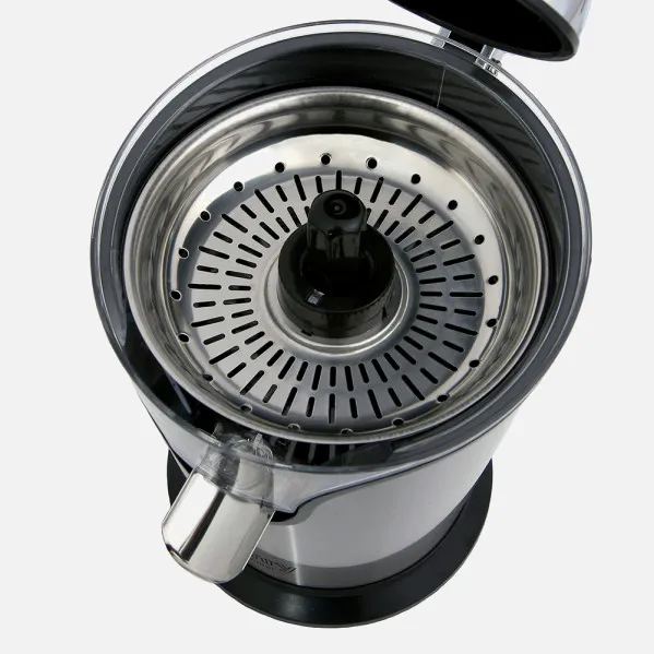 Exprimidor Citricos 500w Acero Palanca 2 Tamaños  Atideslizante Antigoteo Silencioso