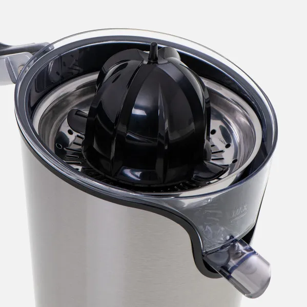 Exprimidor Citricos 500w Acero Palanca 2 Tamaños  Atideslizante Antigoteo Silencioso