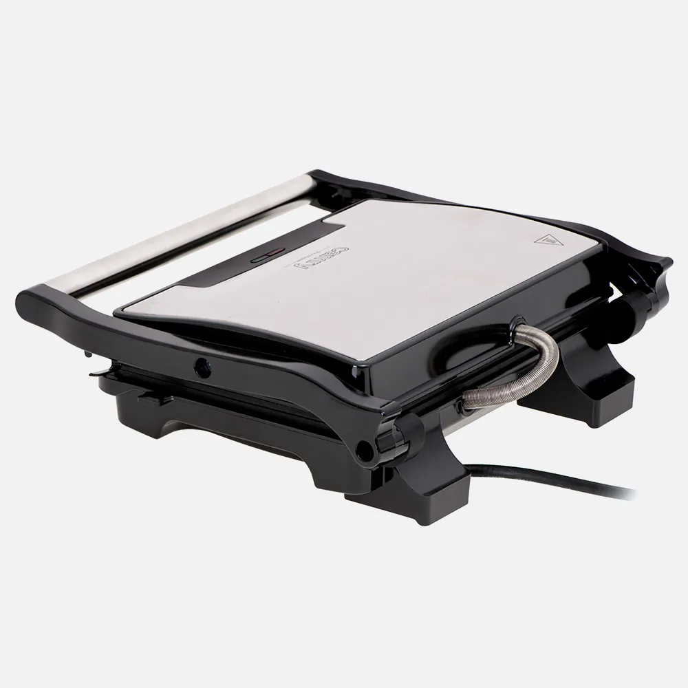 Grill Teflon Antiadherente 2100w Bandeja Goteo  Mango Tacto Frio Almacenam. Vertical