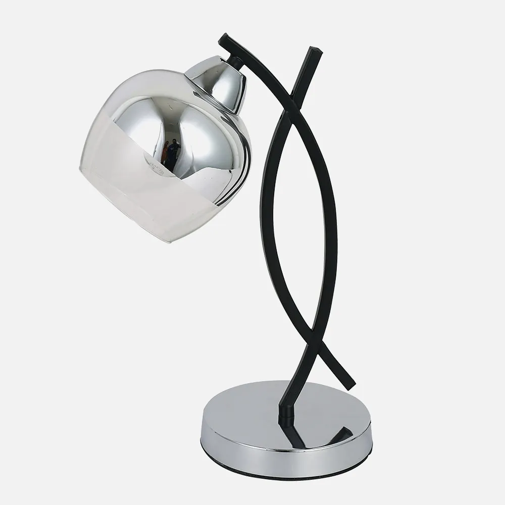 152471020 - Table lamp Denali 1xe27 Chrome/black 36x23x14 Cm