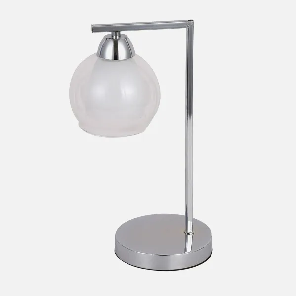 Sobremesa Makalu 1xe27 Cromo 36x14x17 Cm
