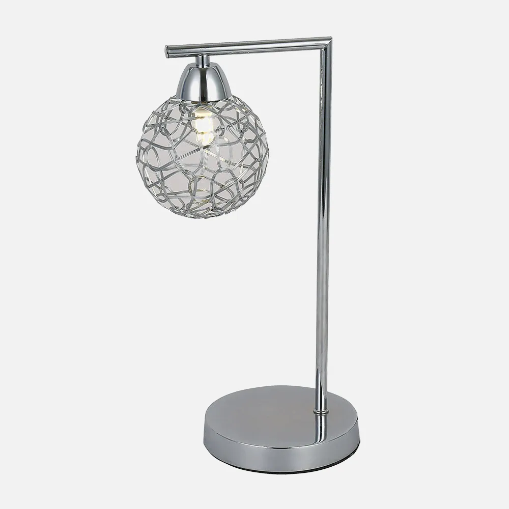 Sobremesa Speke 1xg9 Cromo 40x14x20 Cm