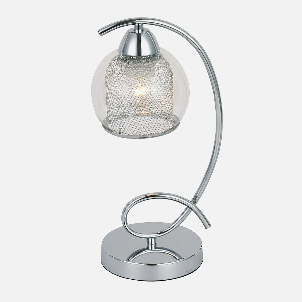 Sobremesa Stanley 1xe27 Cromo 36x19x14 Cm