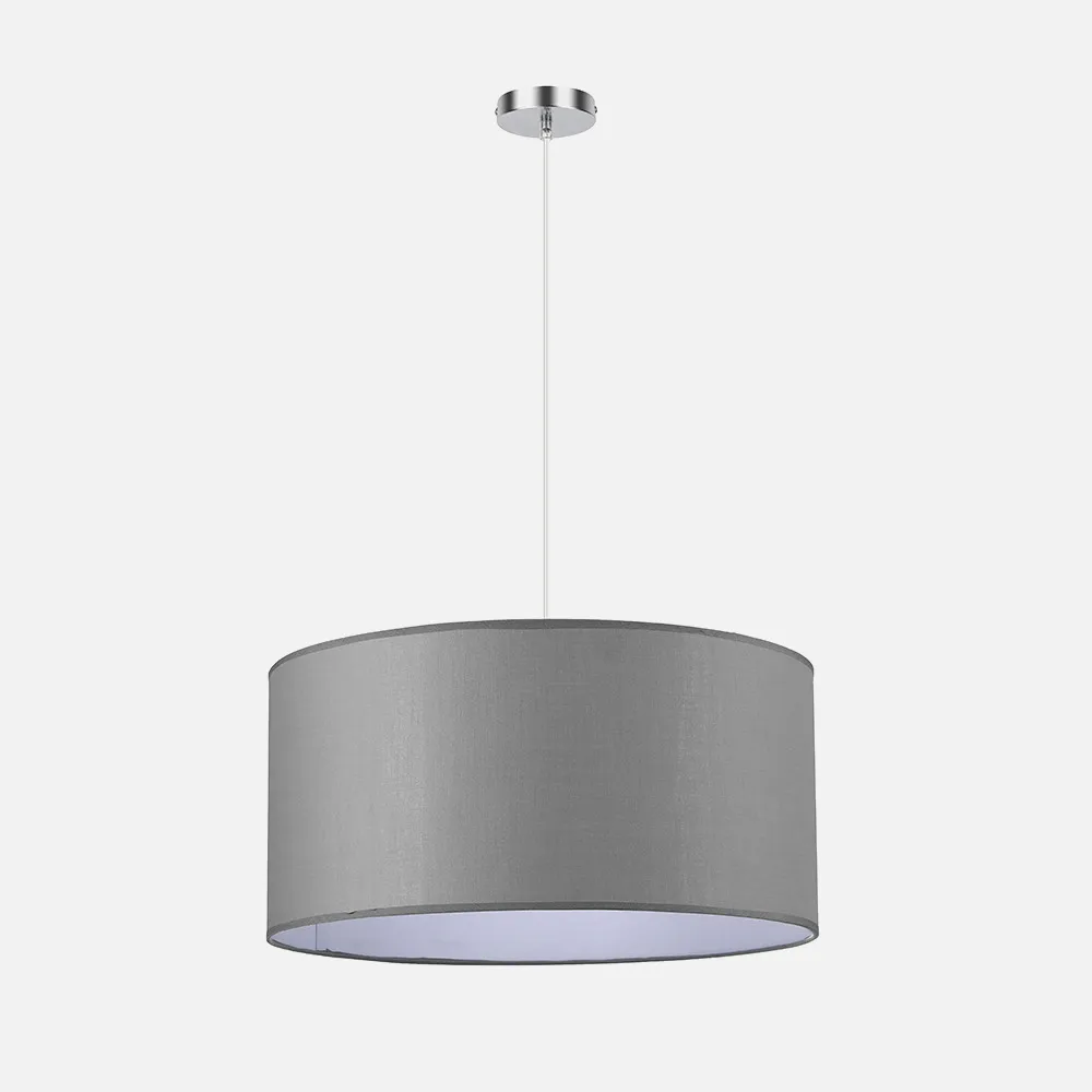 157695028 - Colgante Chanza 3xe27 Cromo/gris Regx50x50 Cm