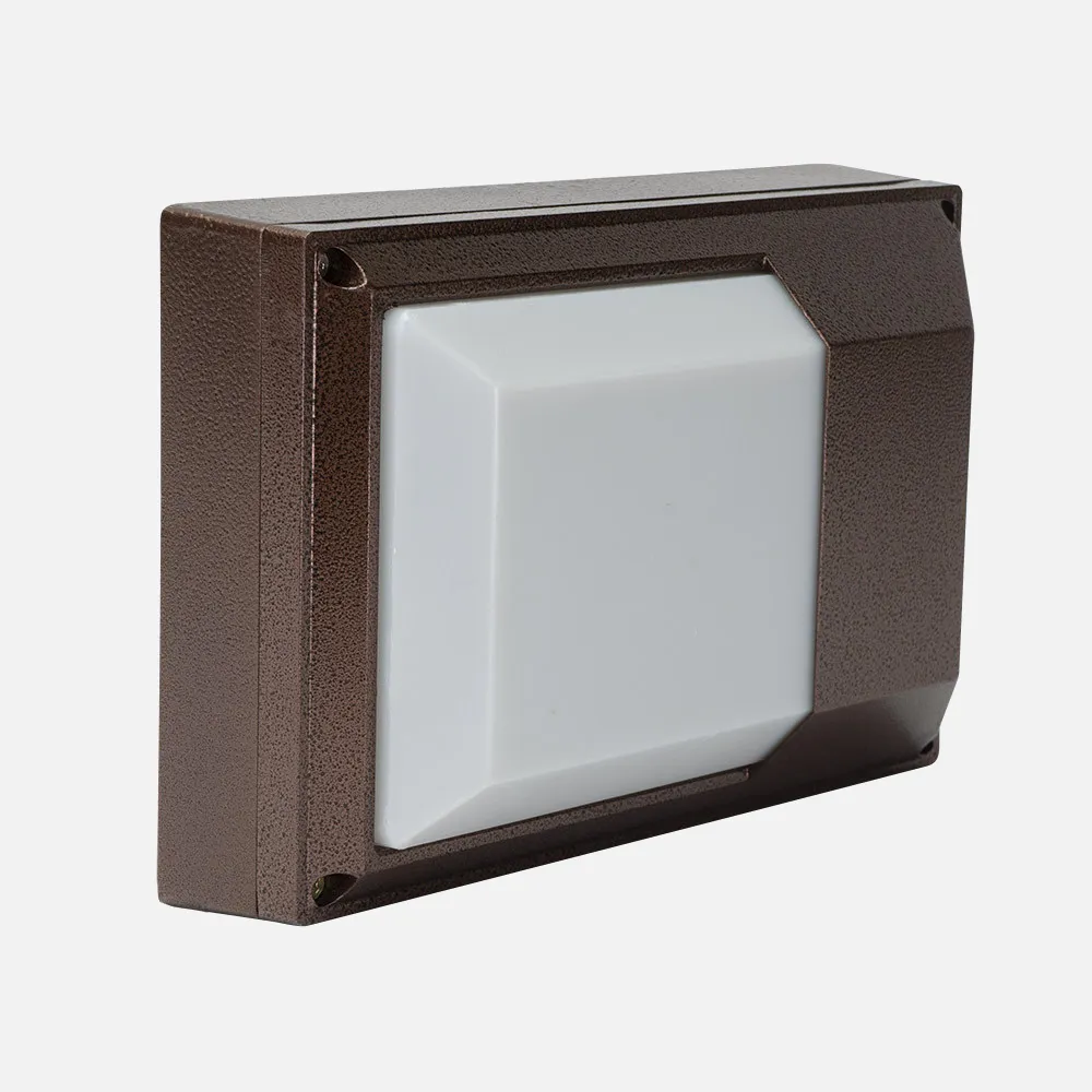 Aplique Exterior Rafiki Oxido 1xe27 Ip44 27,5x18,5x8,5 Cm