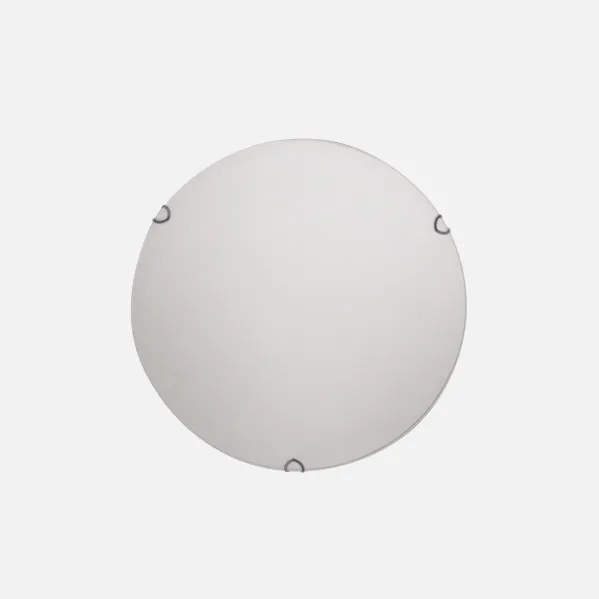 Plafon Redondo Avis 1xe27 Blanco 25x25x6 Cm