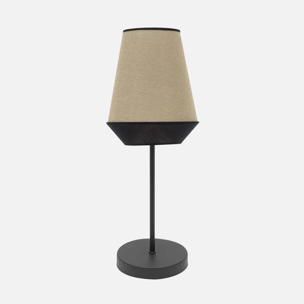 173971009 - Sobremesa Campana 1xe14 Saco/negro 45x15x15 Cm