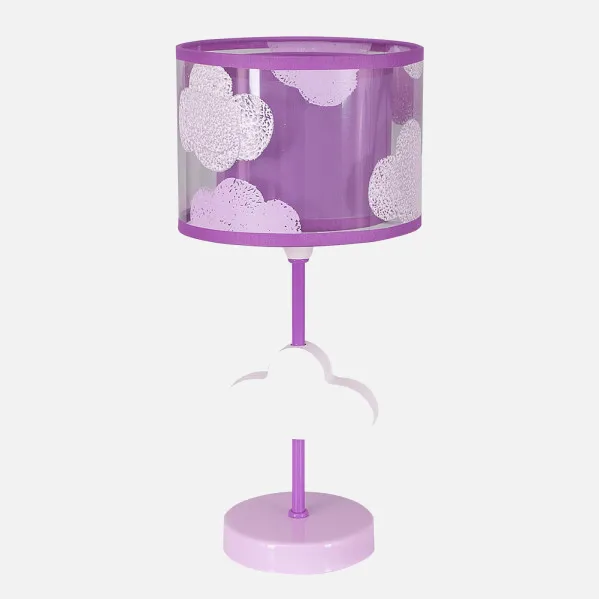Lilás Lâmpada de Mesa Lilás 1xe14 (36x17)