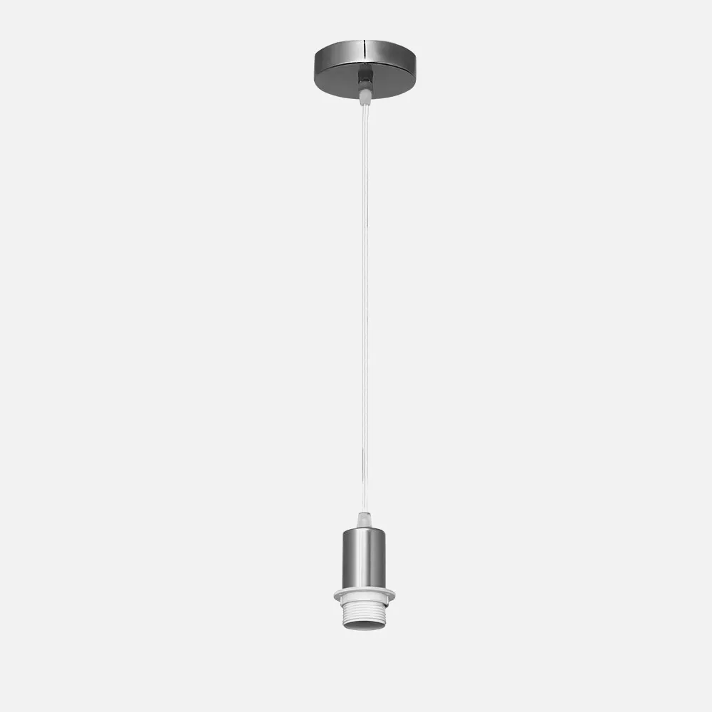 20139PA03 - Arm.pendant light P/lampshade Cara 1xe27 Nickel Regx10x10 Cm