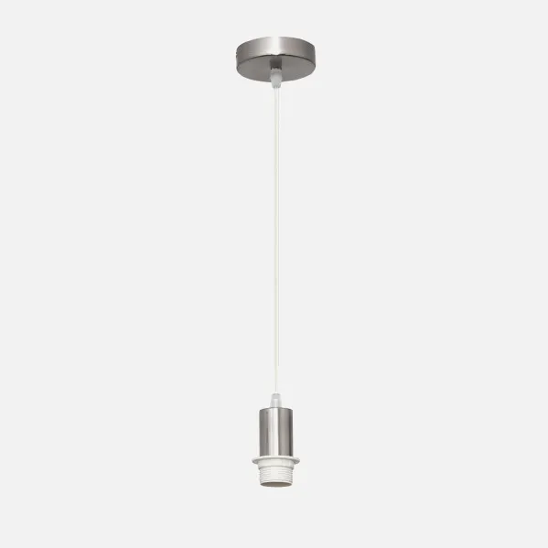 Arm.pendant light P/lampshade Cara 1xe27 Chrome Regx10x10 Cm