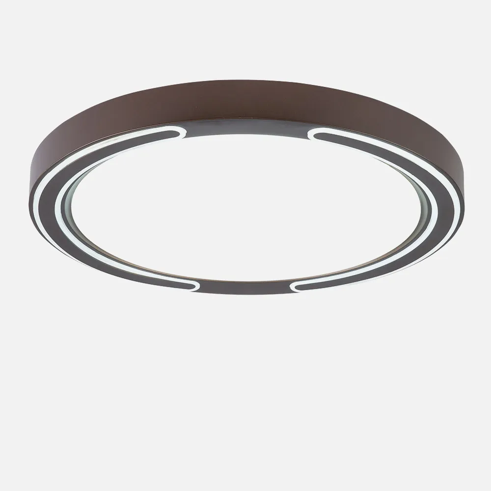 Plafon 72w Asher Marron 3000-4000-6500k 5616lm  6x50x50cm Remoto+reg.int+memoria