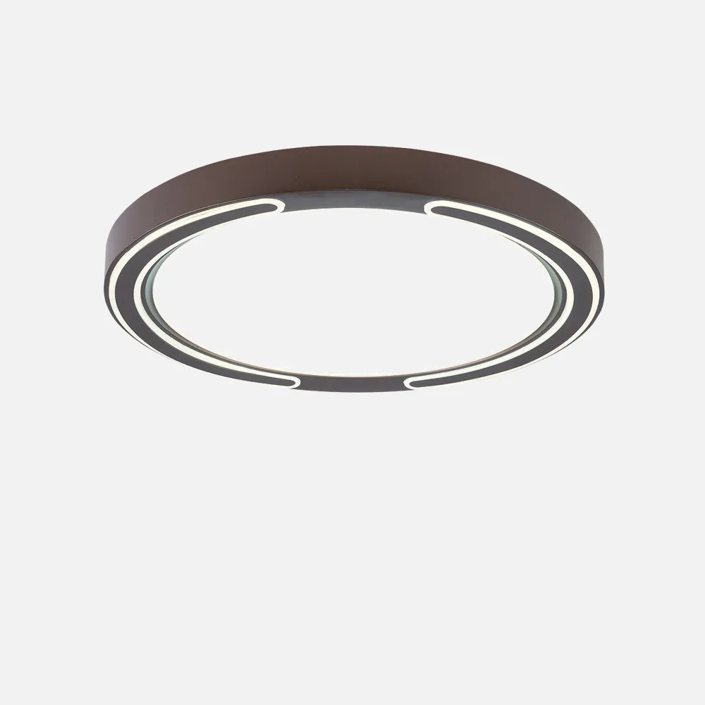 Plafon 48w Asher Marron 3000-4000-6500k 3744lm  6x40x40cm Remoto+reg.int+memoria
