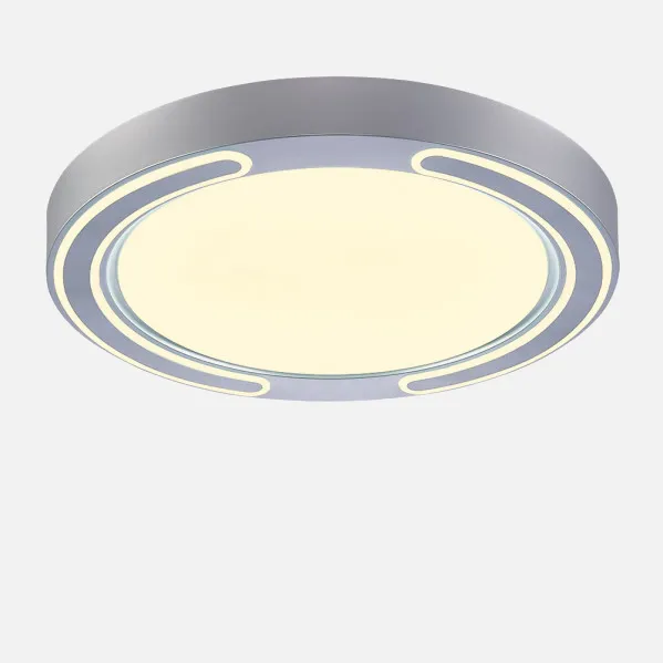 Plafon 72w Asher Plata 3000-4000-6500k 5616lm  6x50x50cm Remoto+reg.int+memoria