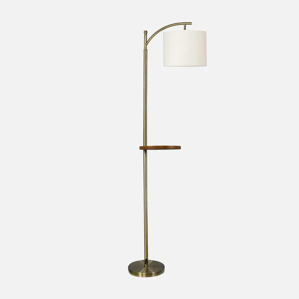 1xe27 Pele de Seda 1xe27 Mesa de Couro Bege 181x27x44 Cm