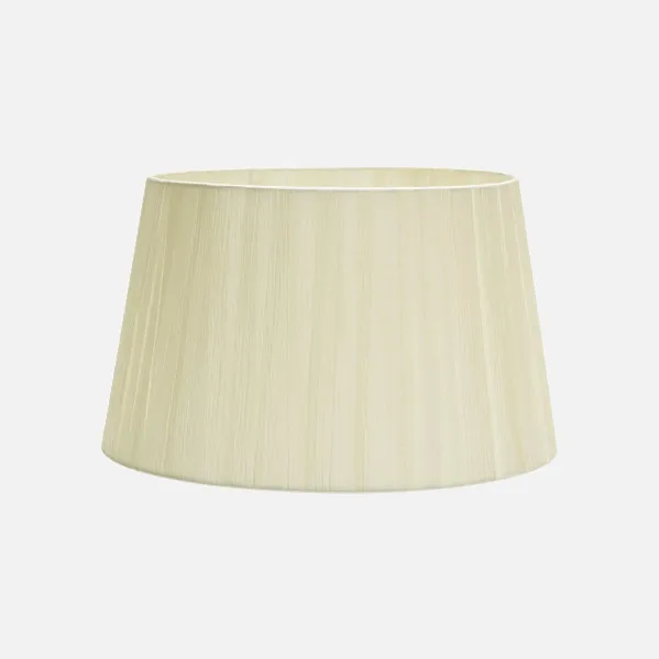 Laura Lampshade E27 Bege 40dx30dx25h Cónico Aberto