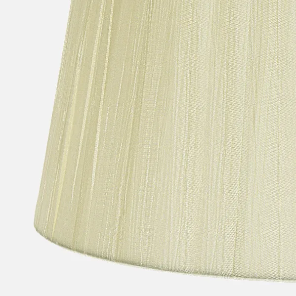 Lampshade Laura E27 Beige 40dx30dx25h Conical Open