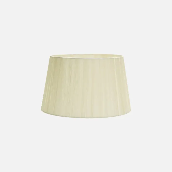 Lampshade Laura E27 Beige 30dx22dx17h Conical Open
