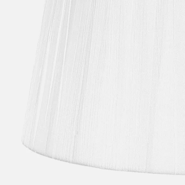 Lampshade Laura E27 White 30dx22dx17h Conical Open