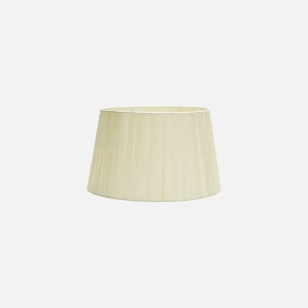 Laura Lampshade E27 Bege 20dx15dx12h Cónico Aberto