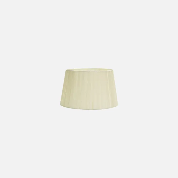 Lampshade Laura E27 Beige 15dx12dx13h Conical Open
