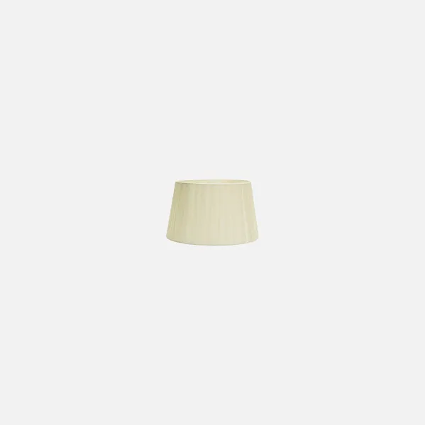 Lampshade Laura Pinza Beige 10dx8dx8h Conical Open