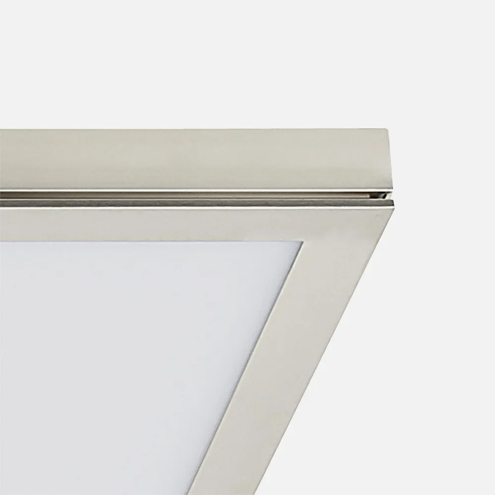 Panel Superf. 72w 6500k Tivoli Niquel 2,5x30x120cm 6120 Lm