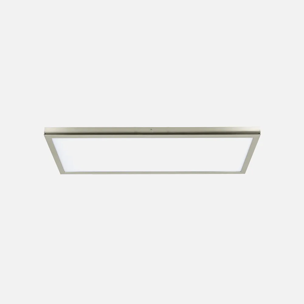 Panel Superf. 72w 4000k Tivoli Niquel 2,5x30x90 Cm 6120 Lm