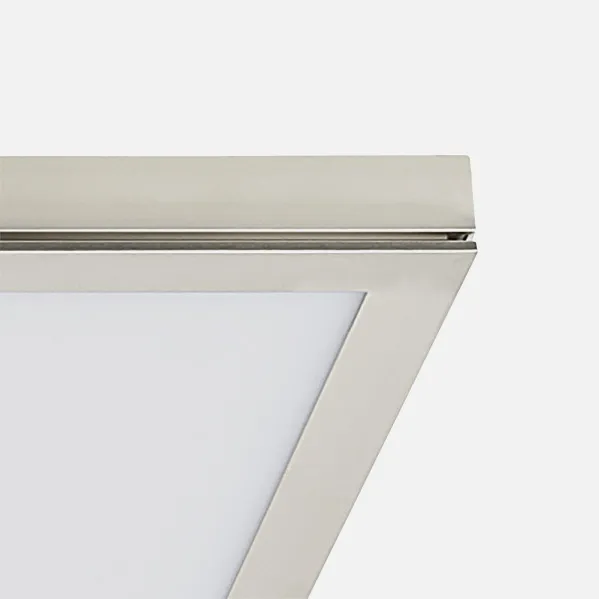 Panel Surf. 36w 4000k Tivoli Nickel 2,5x30x60 Cm 3060 Lm