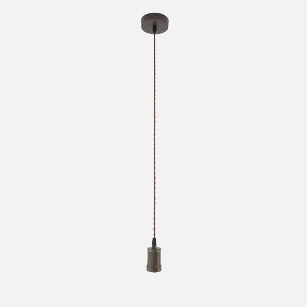 Arm.pendant light Bids 1xe27 Brown Regx10x10 Cm