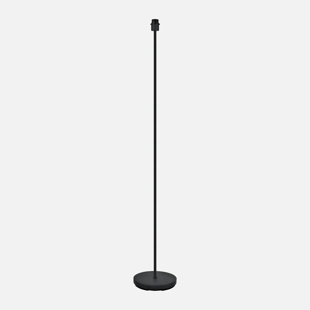 201341009 - Arm. Pie De Salon Cara 1xe27 Negro 148x25x25 Cm
