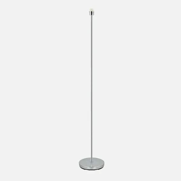Arm. Pie De Salon Cara 1xe27 Cromo 148x25x25 Cm