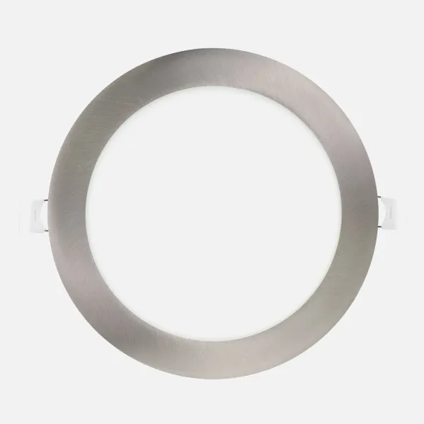 Downlight Obsidiana 24w 4000k Nickel Round 2040lm 2,5x22,5x22,5 Cm Cut-out 20,5 Cm