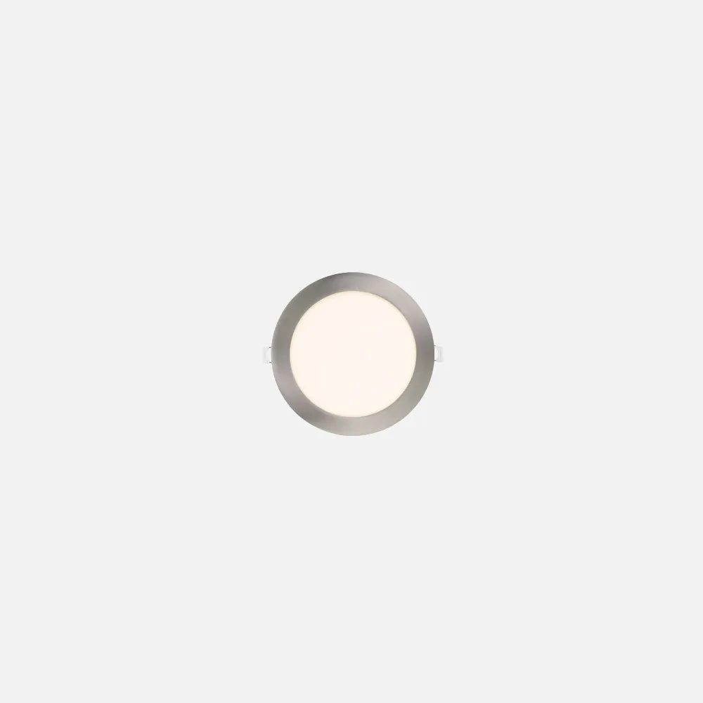 Downlight Obsidiana 4w 4000k Niquel Redondo 320lm 2,5x9x9 Cm Corte 7 Cm