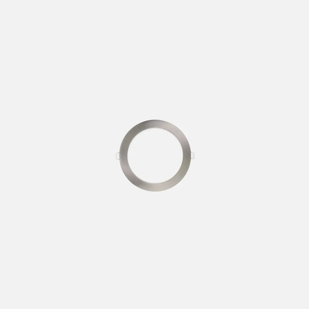 Downlight Obsidiana 4w 6500k Niquel Redondo 320lm 2,5x9x9 Cm Corte 7 Cm