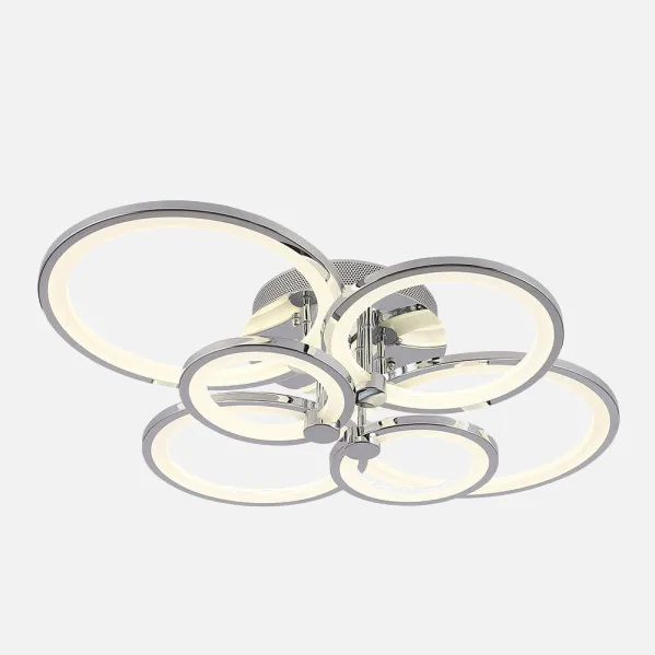 Ceiling light Sydney 134w 3000-4000-6500k Chrome 17x74x57 Cm 18090lm Dimmable,memory And C.Remote