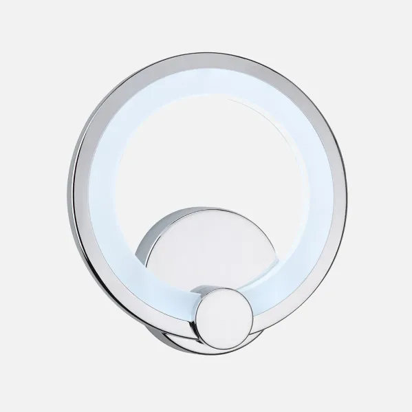 Luz de parede Sydney 10w 4000k Cromo 19,5x19x5cm 1300lm 